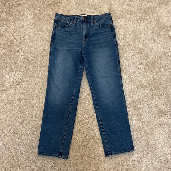 Madewell Denim - Madewell Stovepipe Jeans in Dearham Wash
